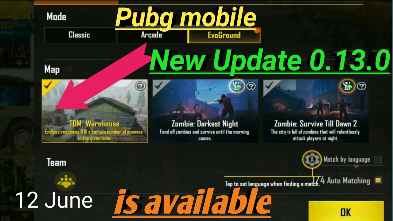 pubg mobile new update download